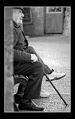 Uomo anziano, foto di Luigi Torregiani (torremountain)