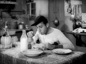 Alberto Sordi in "Un americano a Roma" (1954)