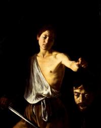 Caravaggio, “Davide e Golia”, Roma, Galleria Borghese